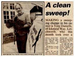 Original Clean Sweep from the newspaper in 1991