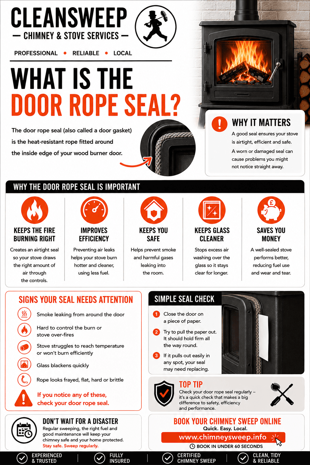 What is the door rope for?