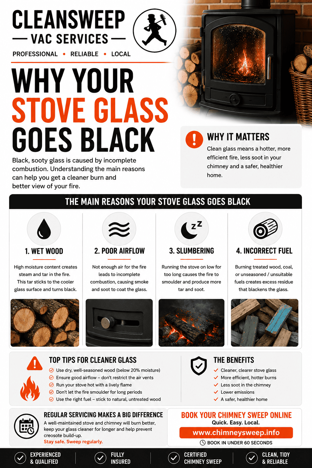 Why does my glass turn black?