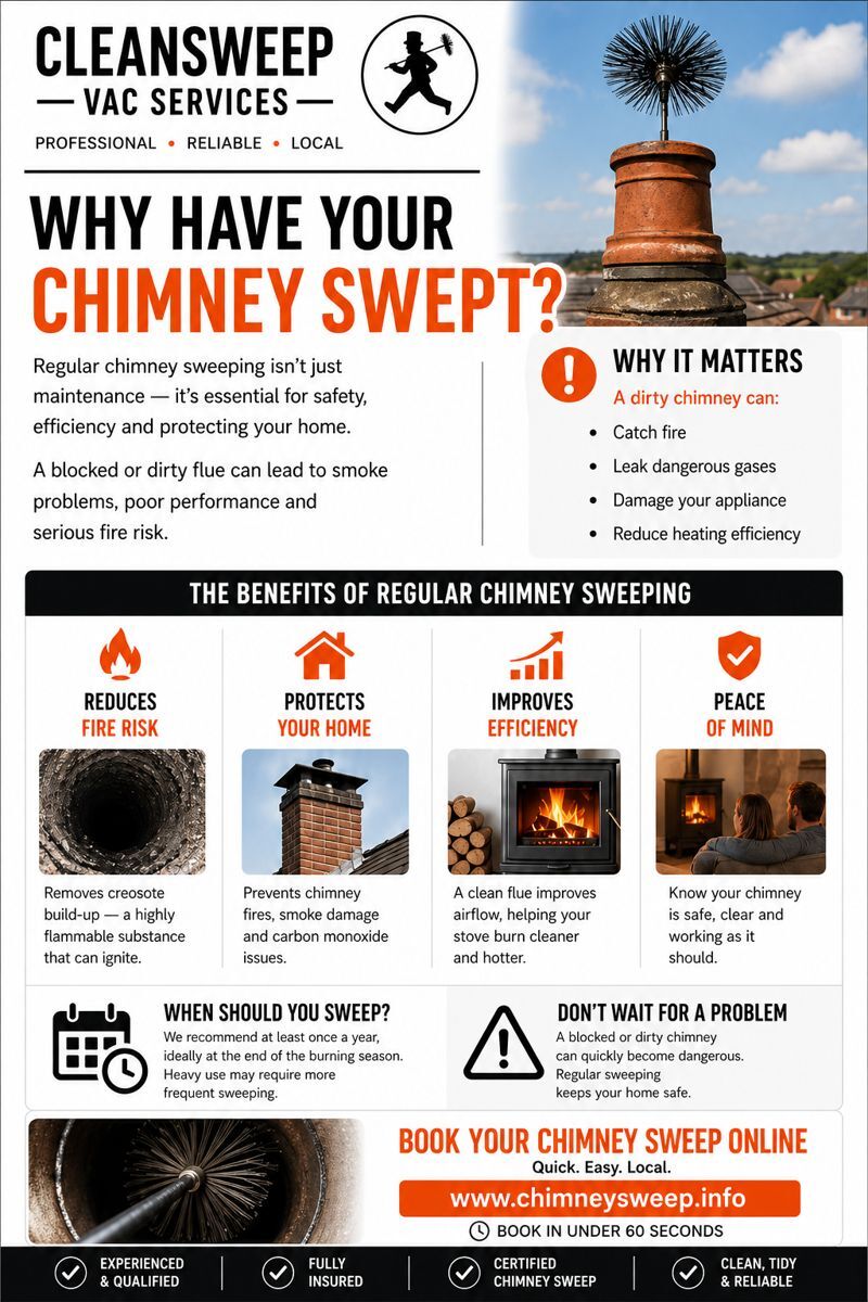 Why sweep your chimney?