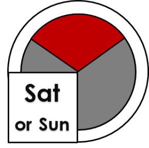 Book the chimney sweep to visit at the weekend