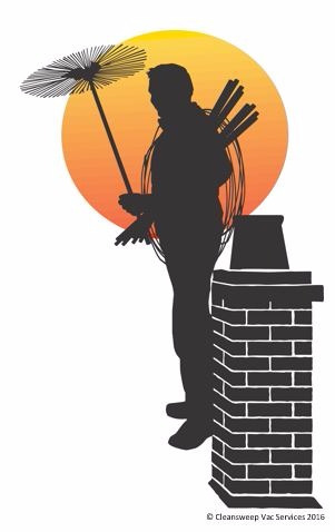 Chimney sweep by chimney in Arlesey